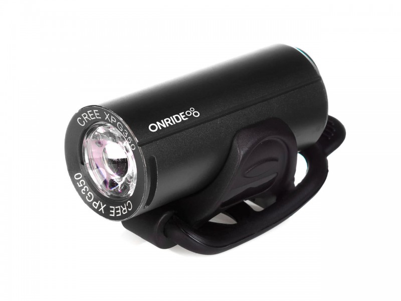 Велофара Onride Cub чорний (200 lm, 700 mAh, Type-C)