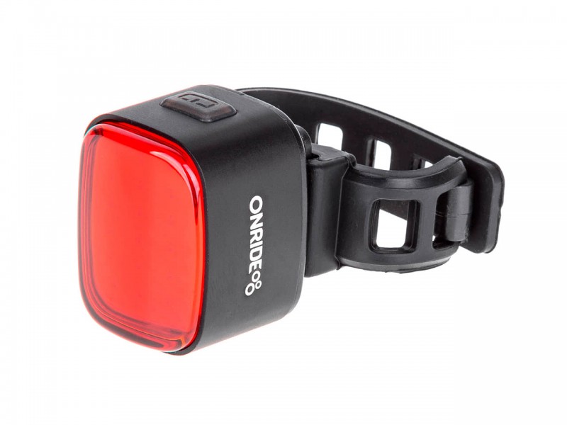 Блимавка велосипедна задня Onride Kubek (50 lm, 400 mAh, Type-C)