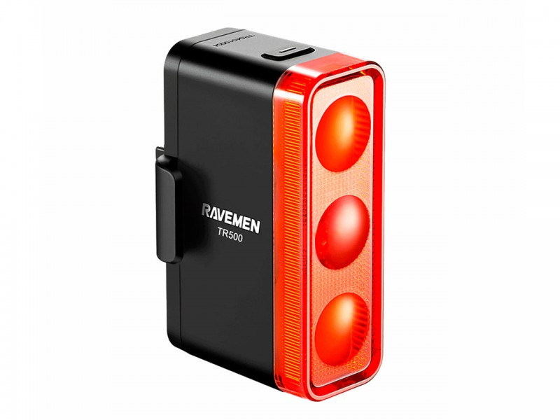 Блимавка велосипедна задня Ravemen TR500