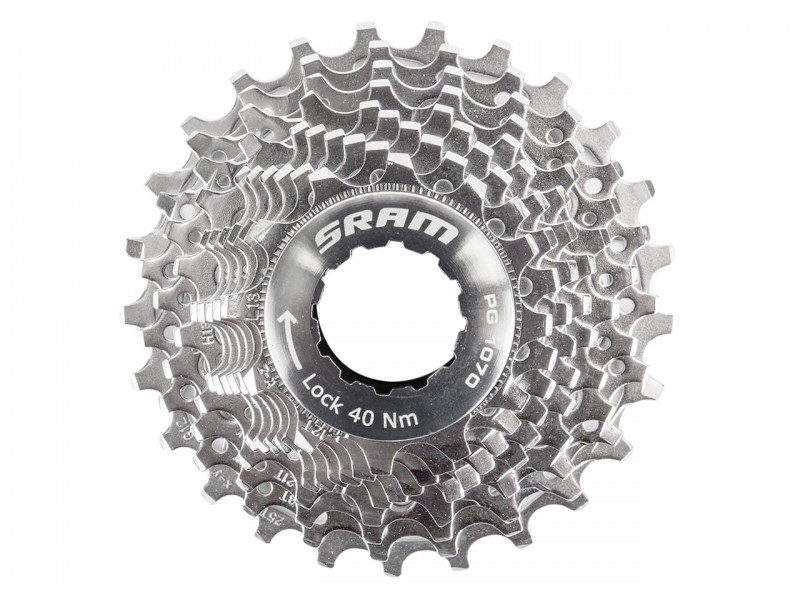 Касета для велосипеда 10s SRAM PG-1070 12-25T Silver