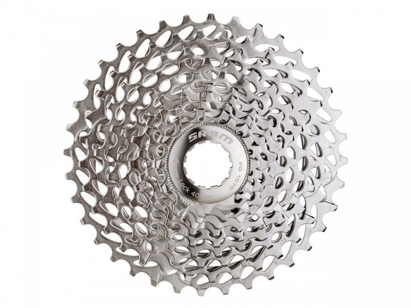 Касета для велосипеда 10s SRAM PG-1070 12-36T Silver