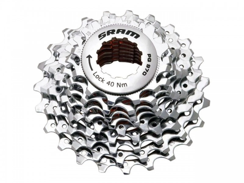 Касета для велосипеда 9s SRAM PG-970 11-23T Silver