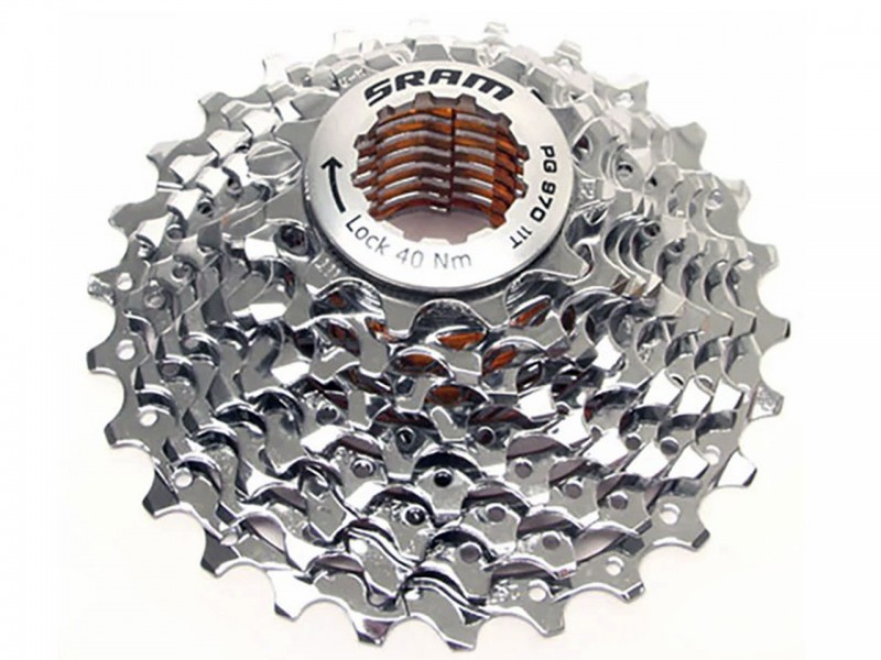 Касета для велосипеда 9s SRAM PG-970 12-26T Silver