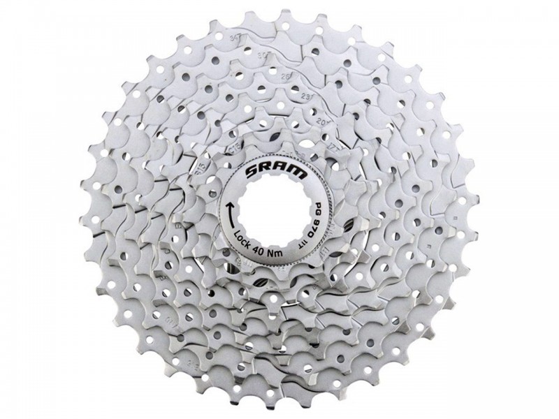 Касета для велосипеда 9s SRAM PG-970 11-32T Silver