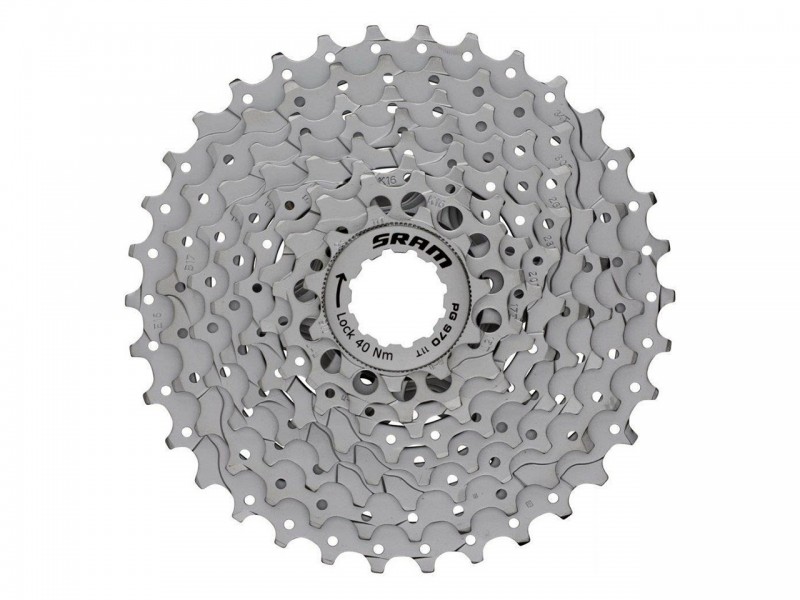Касета для велосипеда 9s SRAM PG-970 11-34T Silver
