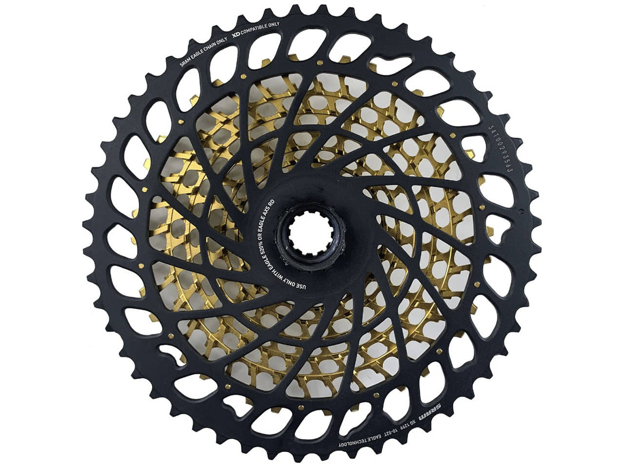Кассета для велосипеда 12s SRAM XG-1299 Eagle 10-50T Gold XD