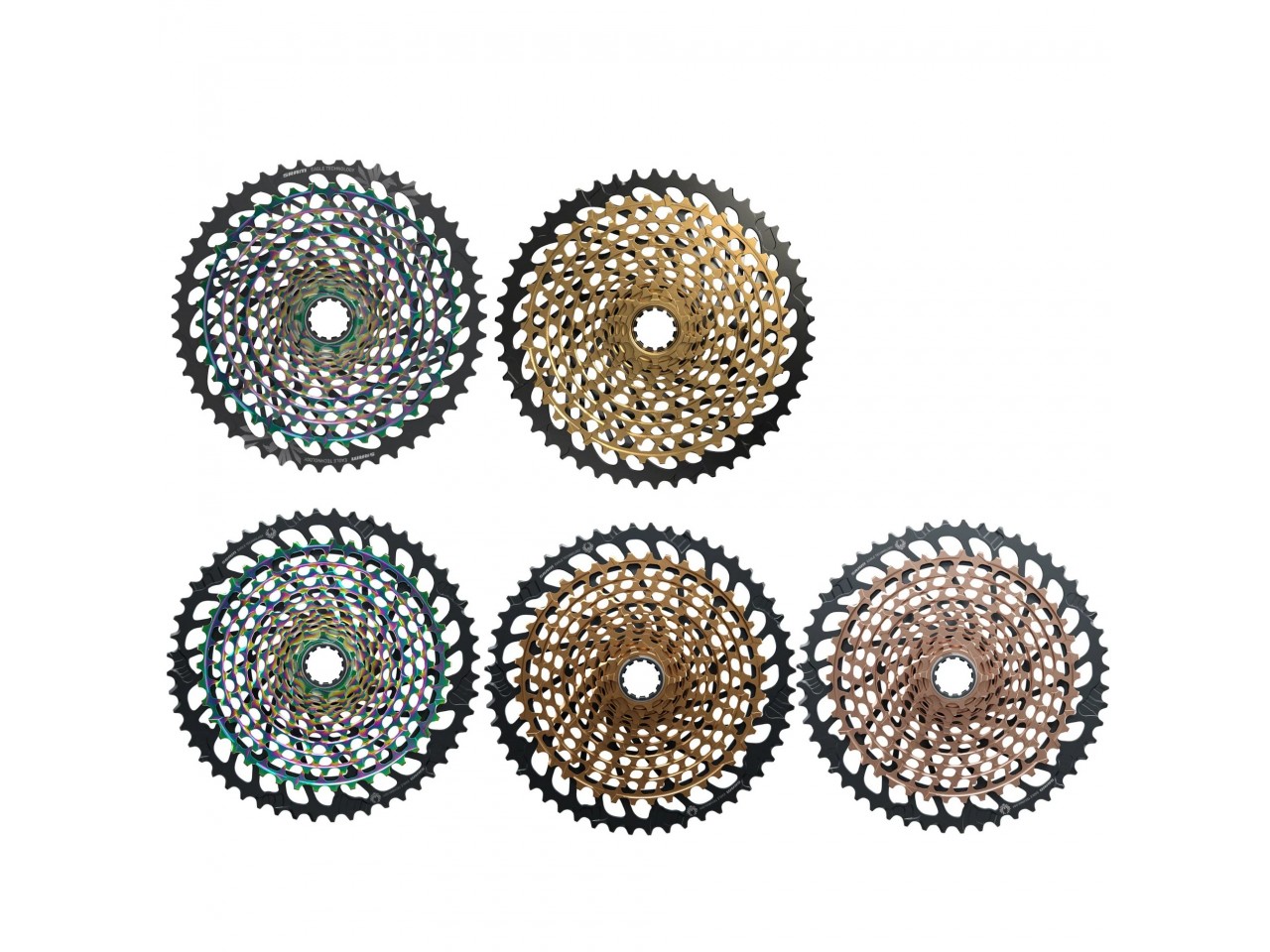 Кассета для велосипеда 12s SRAM XG-1299 Eagle 10-50T Gold XD