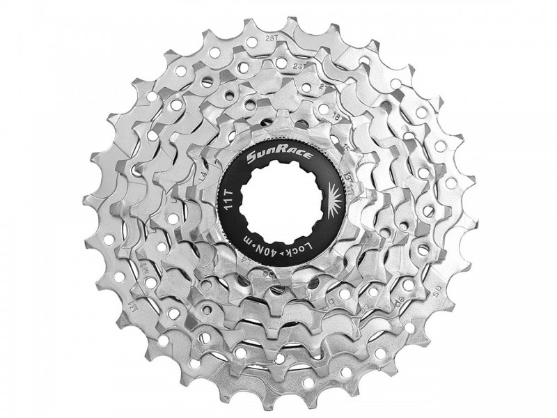 Касета для велосипеда 7s SunRace CSM63 7AS 11-28T Nickel