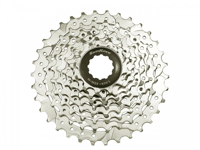 Касета для велосипеда 8s SunRace CSM66 8AU 11-32T Nickel