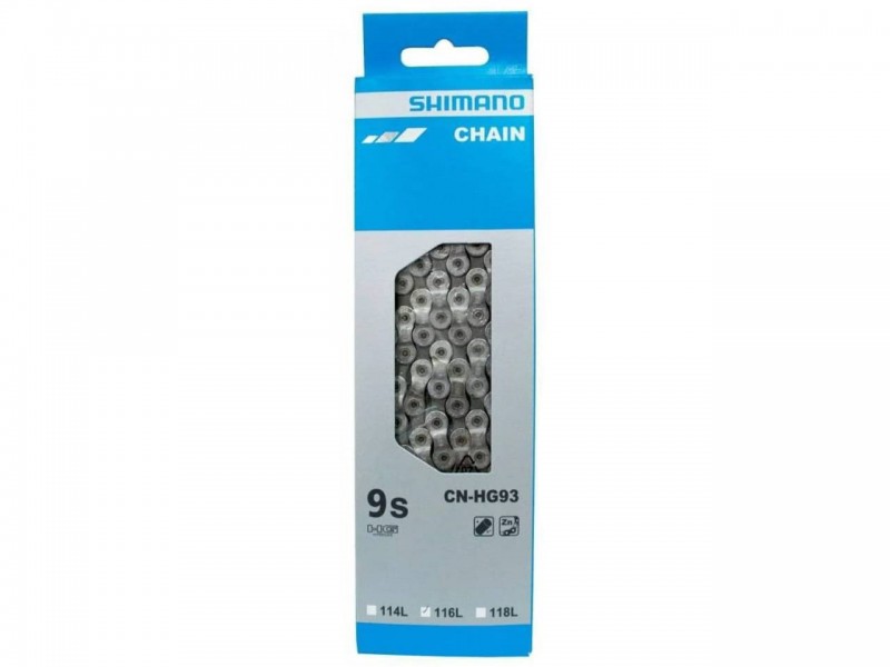 Ланцюг на велосипед 9S Shimano CN-HG93 114L