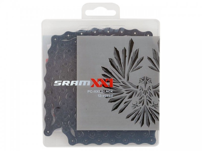 Ланцюг на велосипед 12S SRAM XX1 CN PCXX1 Eagle Black 126L Power-lock HollowPin