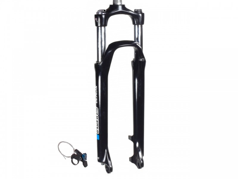 Вилка на велосипед 27.5" Suntour SF15 XCM DS RL (пружинно-масляна, 100мм, 1.1/8", black)