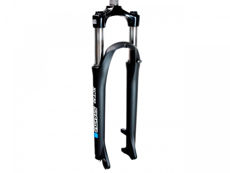 Вилка на велосипед 27.5" Suntour SF19 XCT30 DS (пружинна, 100мм, 1.1/8", black)