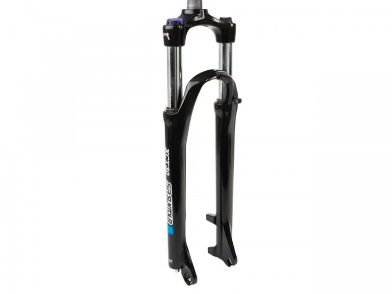Вилка на велосипед 27.5" Suntour SF19 XCT30 DS HLO (пружинно-масляна, 100мм, 1.1/8", black)