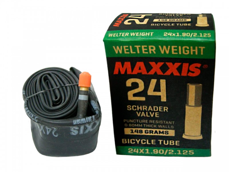 Камера для велосипеда 24"x1.90/2.125" Maxxis Welter Weight AV 40мм