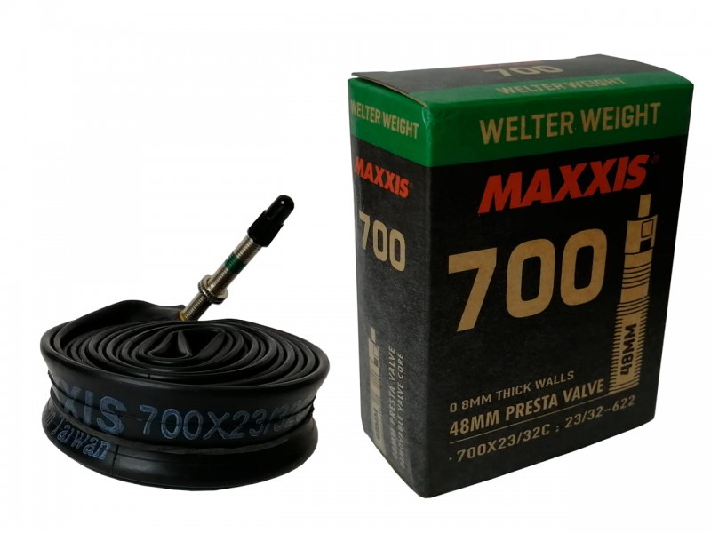 Камера для велосипеда 700x23/32C Maxxis Welter Weight FV 48мм