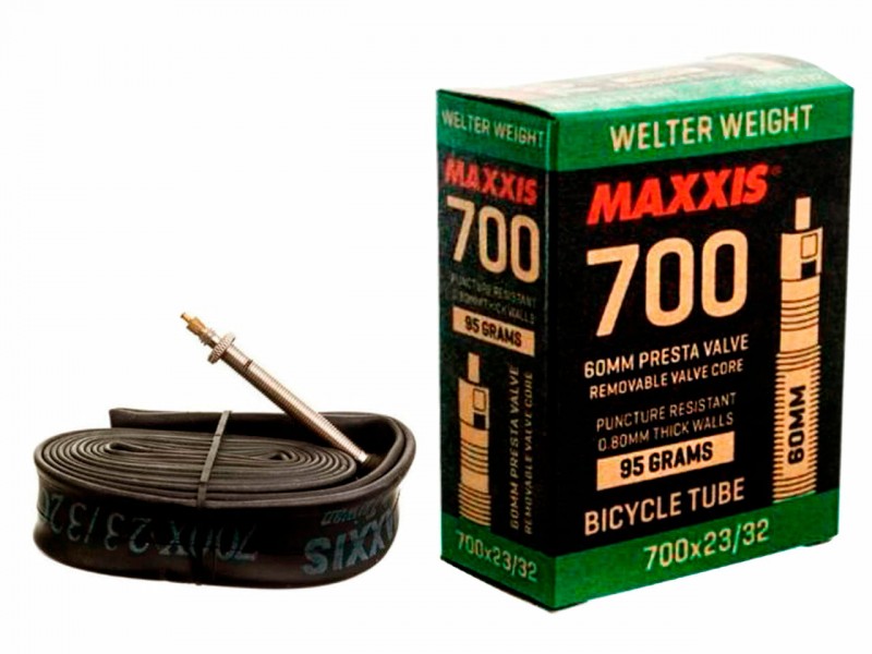 Камера для велосипеда 700x23/32C Maxxis Welter Weight FV 60мм