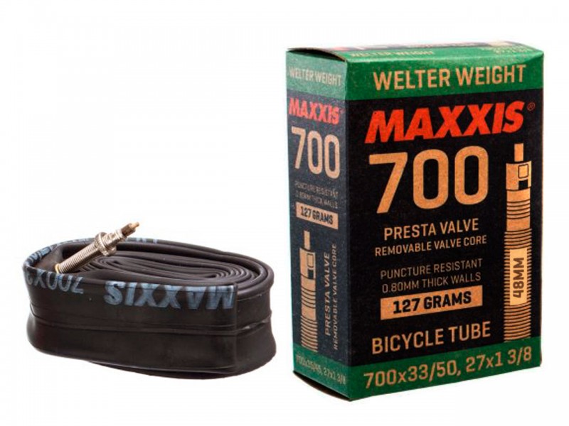 Камера для велосипеда 700x33/50C Maxxis Welter Weight FV 48мм