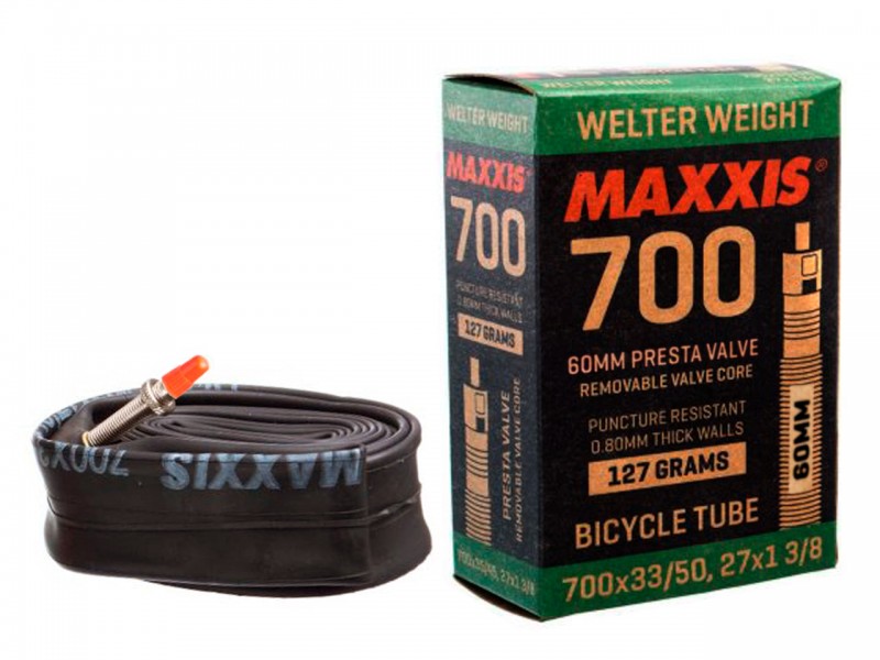 Камера для велосипеда 700x33/50C Maxxis Welter Weight FV 60мм
