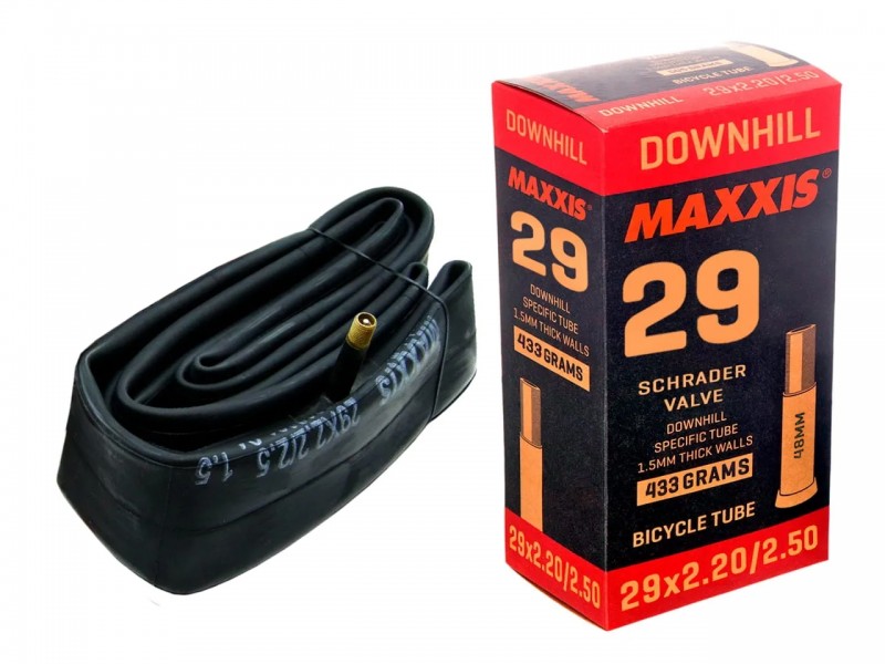 Камера для велосипеда 29"x2.20/2.50" Maxxis Downhill (56/63-622) AV 48мм Камера для велосипеда 29"x2.20/2.50" Maxxis Downhill (56/63-622) AV 48мм