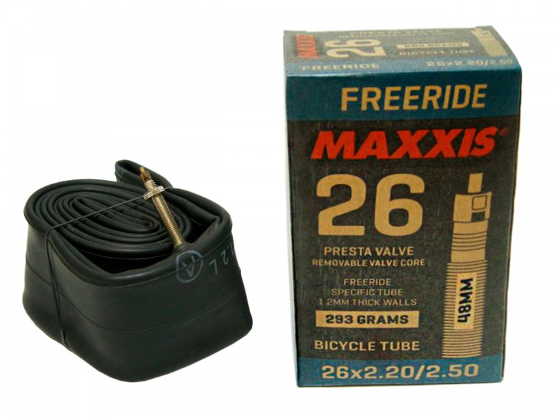 Камера для велосипеда 26"x2.20/2.50" Maxxis Freeride (56/63-559) FV 48мм