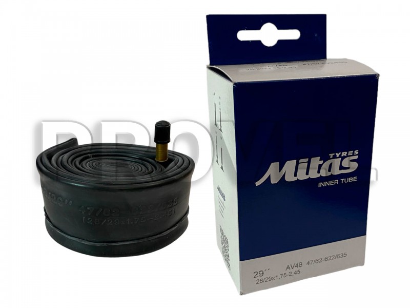 Камера для велосипеда 28/29"x1.75/2.45" Rubena&Mitas (47/62 - 622/635) AV 48мм