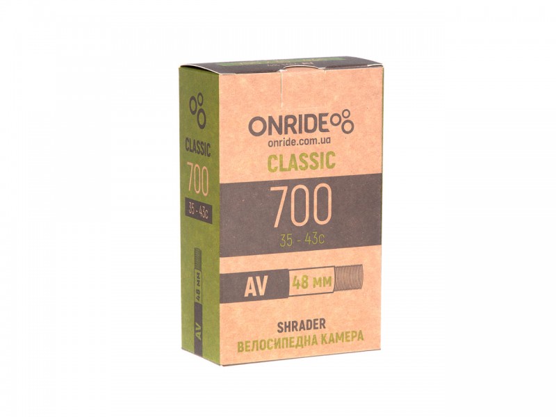 Камера для велосипеда 700x35/43С Onride (35/43-622) AV 48мм