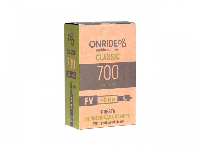 Камера для велосипеда 700x35/43С Onride (35/43-622) FV 48мм розбірний