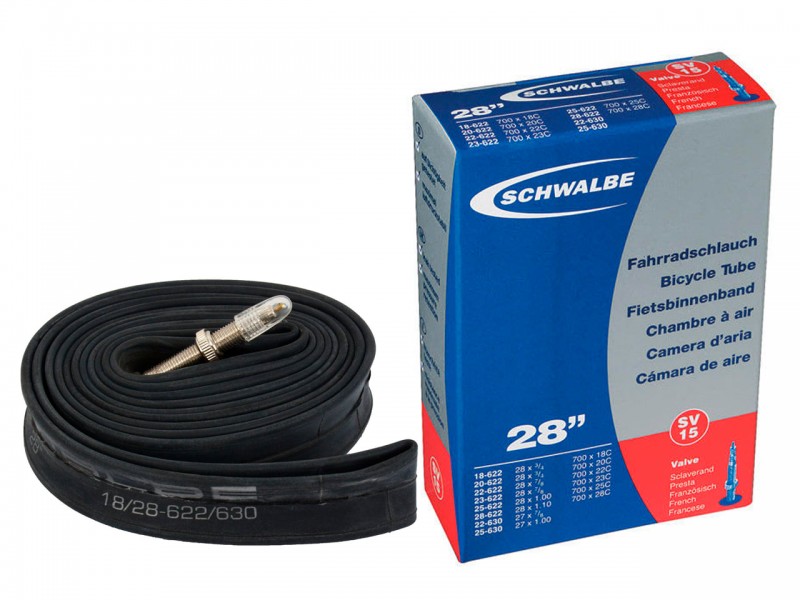 Камера для велосипеда 700x18/28C Schwalbe SV15 28 (622/630) FV 40мм