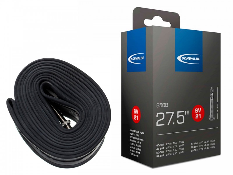 Камера для велосипеда 27.5"x1.50/2.40" Schwalbe SV21 (40-62/584) FV 40мм