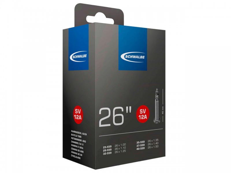 Камера для велосипеда 26"x1.10/1.50" Schwalbe SV12A (25/40-559) FV 40мм