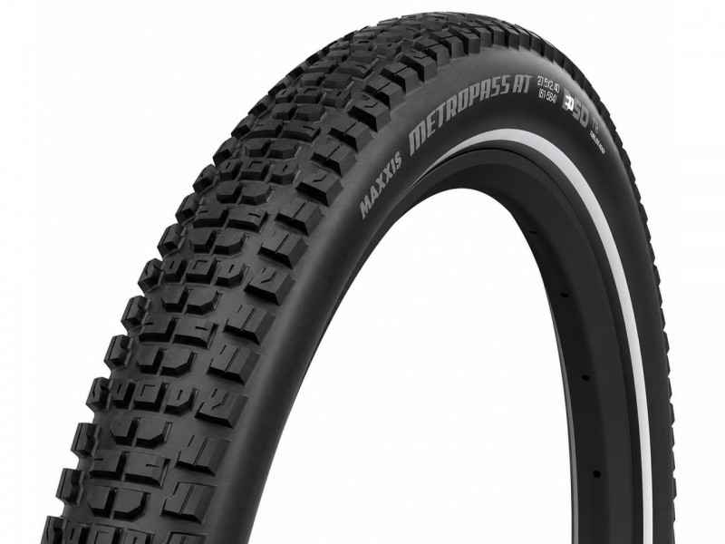 Покришка на велосипед 27.5"x2.40" Maxxis Metropass AT (61-584) e-50, 4S, RI, EXO, TR, 60TPI REF