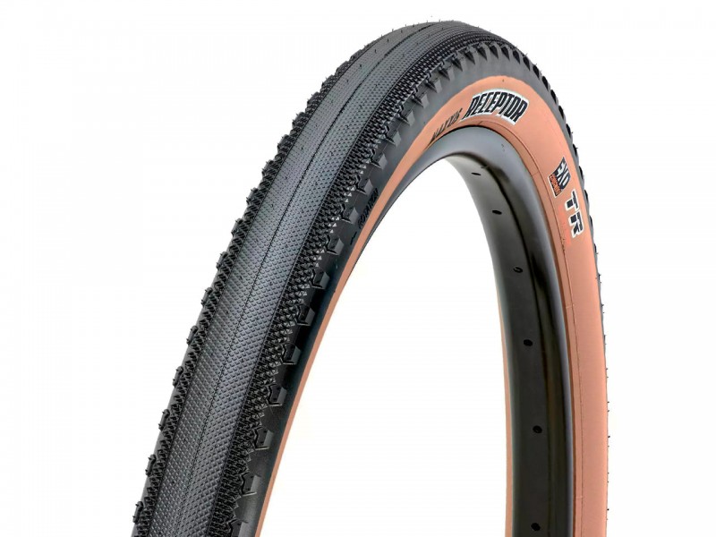 Покрышка на велосипед 650x47B, 27.5"x1.90" Maxxis Receptor (47-584) складная EXO/TR/Tanwall 120TPI