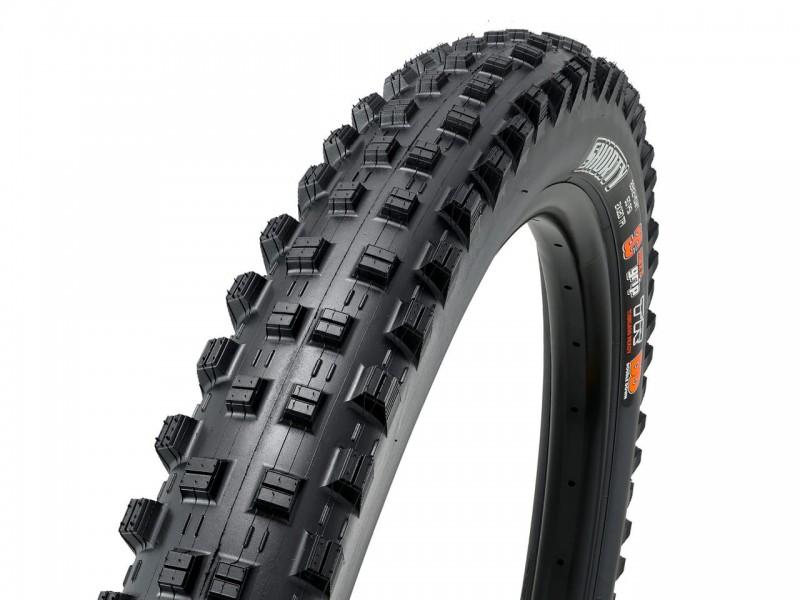 Покрышка на велосипед 27.5"x2.40" Maxxis Shorty WT (61-584) складная 3CG/DH/TR 2x60TPI