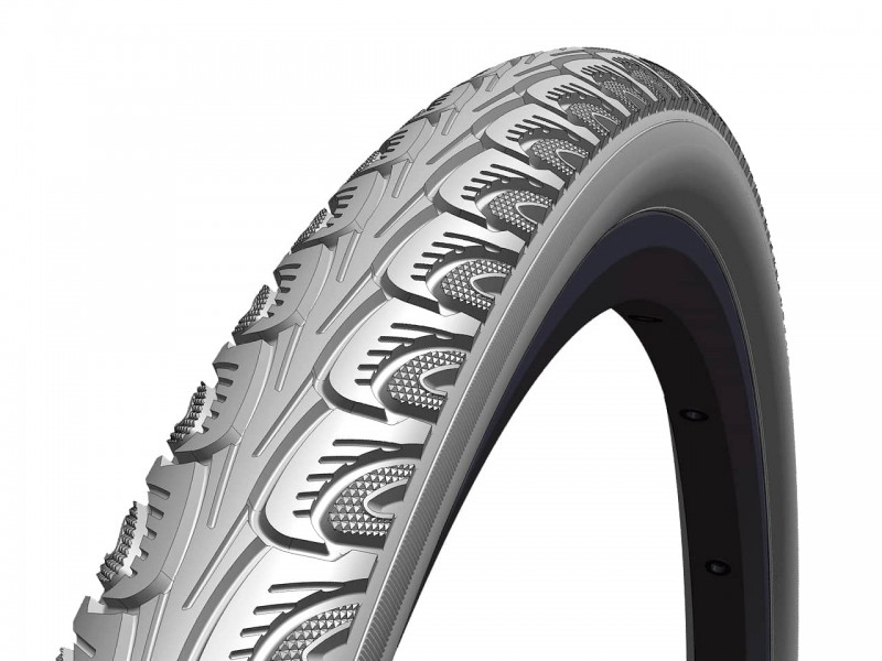 Покрышка для инвалидной коляски 24"x1 3/8" Rubena Hook (37-540) серый