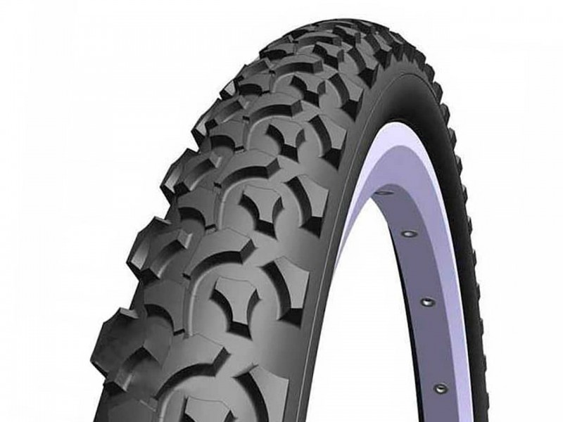 Покрышка на велосипед 24"x1.75" Rubena Rapid (45-507) черный