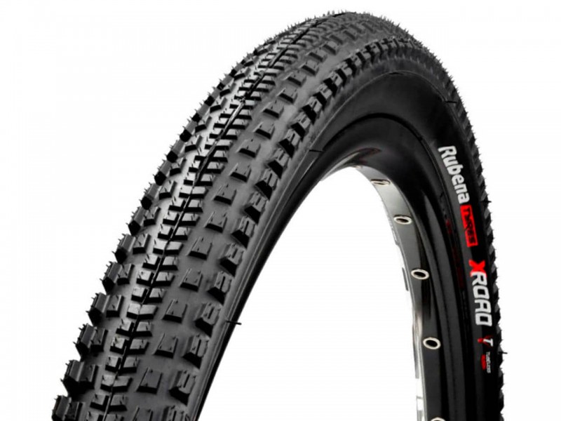 Покрышка на велосипед 700x40C Rubena X-Road (42-622) складная, Race Hero, 127TPI, TR, eBike, черный