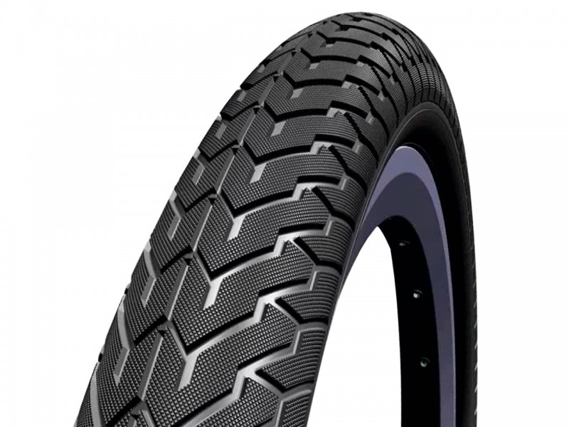 Покрышка на велосипед 20"x2.25" Rubena Zirra F (57-406) черный
