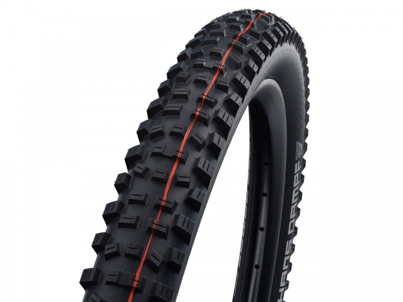 Покрышка на велосипед 26"x2.35" Schwalbe HANS DAMPF (60-559) складная Evo, Super Gravity, TLE B/B-SK