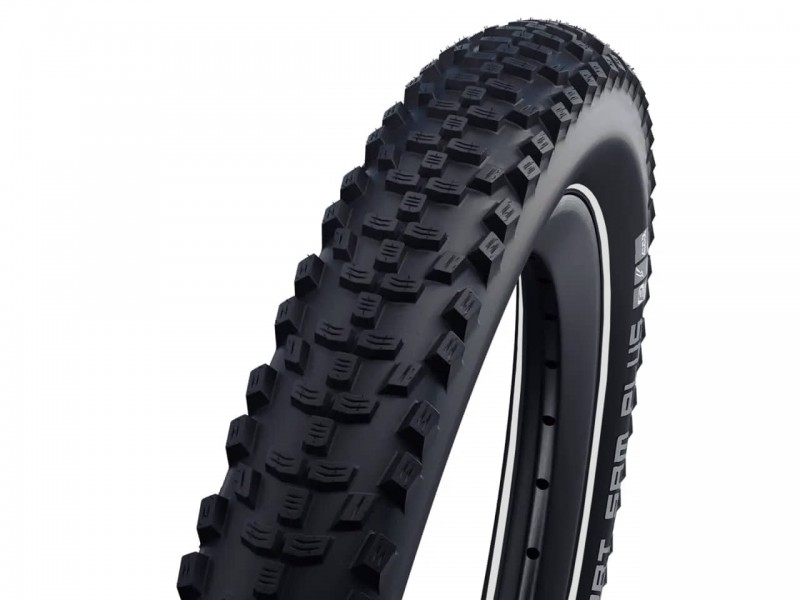 Покрышка на велосипед 27.5"x2.25" 650B Schwalbe SMART SAM PLUS (57-584) Perf, DD, GreenGuard B/B-SK+RT