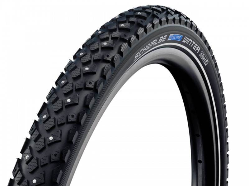 Покрышка на велосипед 27.5"x2.00" Schwalbe WINTER (50-584) K-Guard, 104 шипов WiC 50EPI B/B+RT