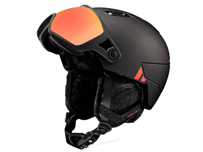 Шолом гірськолижний Julbo Globe black/red Reactiv All Round 2-3F M/L (58-62см)