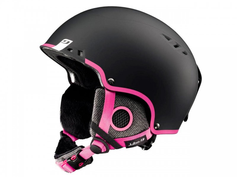 Шолом гірськолижний дитячий Julbo Leto black/rose (48-53см)