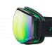 Маска гірськолижна Julbo Aerospace black RV Zebra 1-3S green