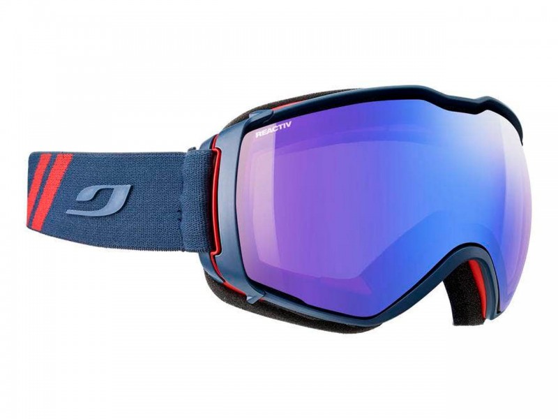 Маска гірськолижна Julbo Aerospace blue/red RV Zebra 1-3S blue