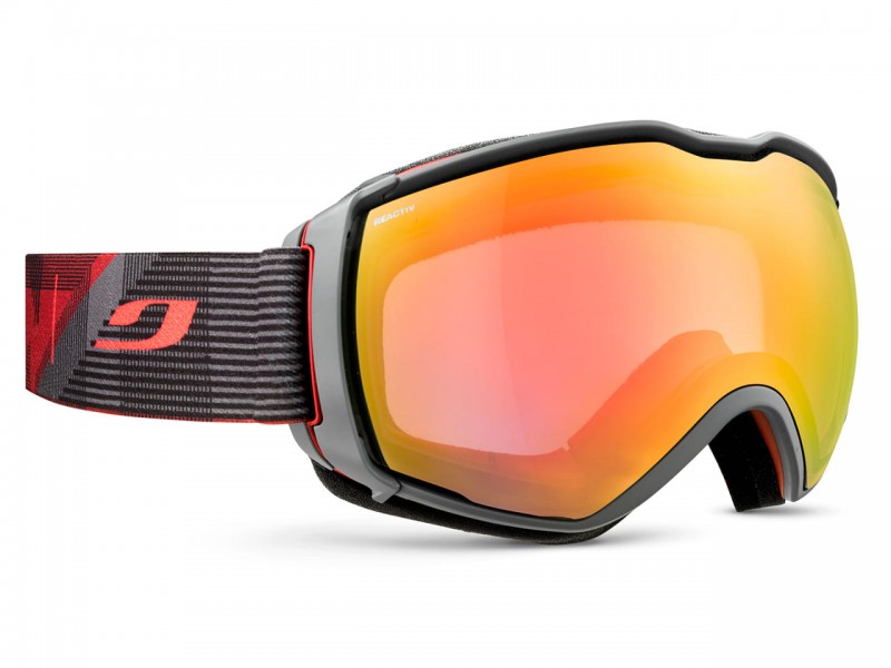 Маска гірськолижна Julbo Aerospace red/grey RV Zebra 1-3S orange