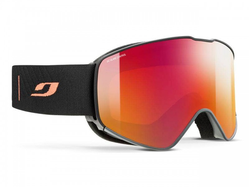 Маска гірськолижна Julbo Alpha black GC cat.3 orange