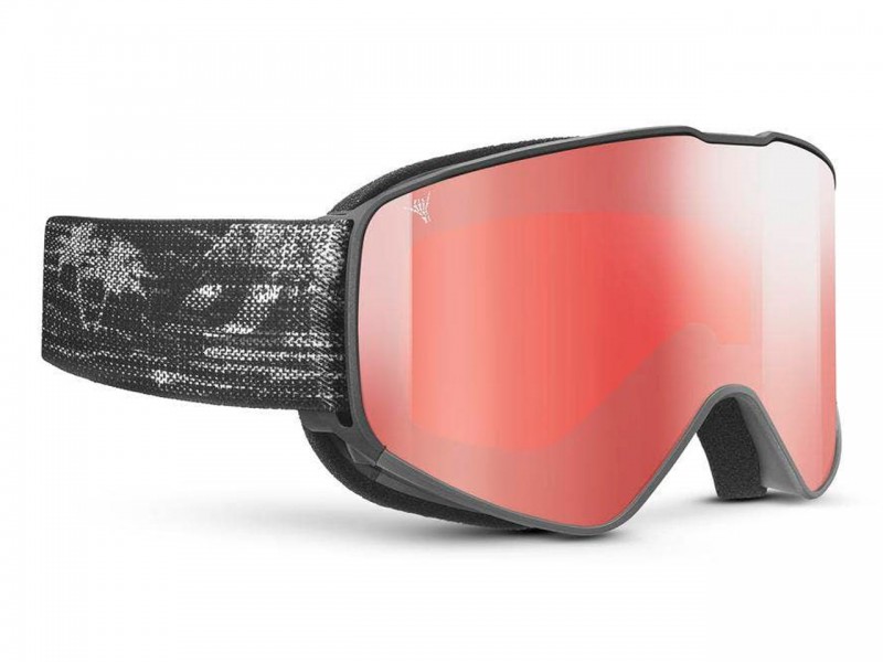 Маска гірськолижна Julbo Alpha black/grey cat.3 red