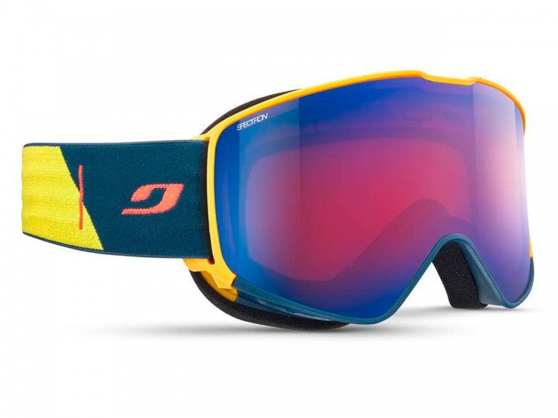 Маска гірськолижна Julbo Alpha yellow/blue cat.3 blue
